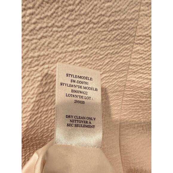 Helmut Lang Erosion Pockets Cotton Wool Textured Mini Sheath Cream Ivory Dress 2 - Picture 14 of 15